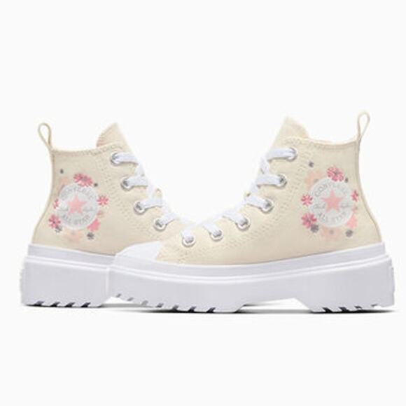 Converse Chuck Taylor All Star Lugged Lift Platform Floral High Top Women’s 6 - Picture 1 of 8